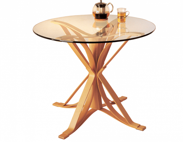 Gehry Face Off Cafe Table