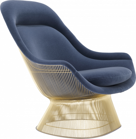 Platner Gold Easy Chair