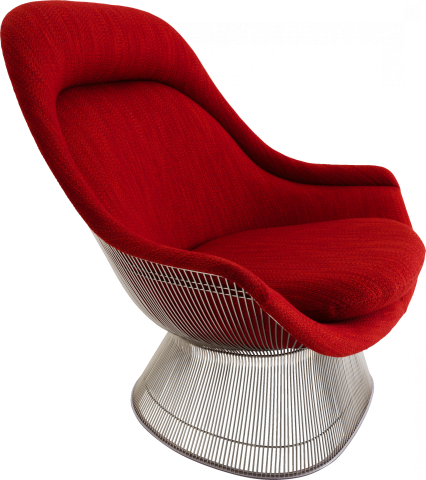 Platner Easy Chair & Ottoman