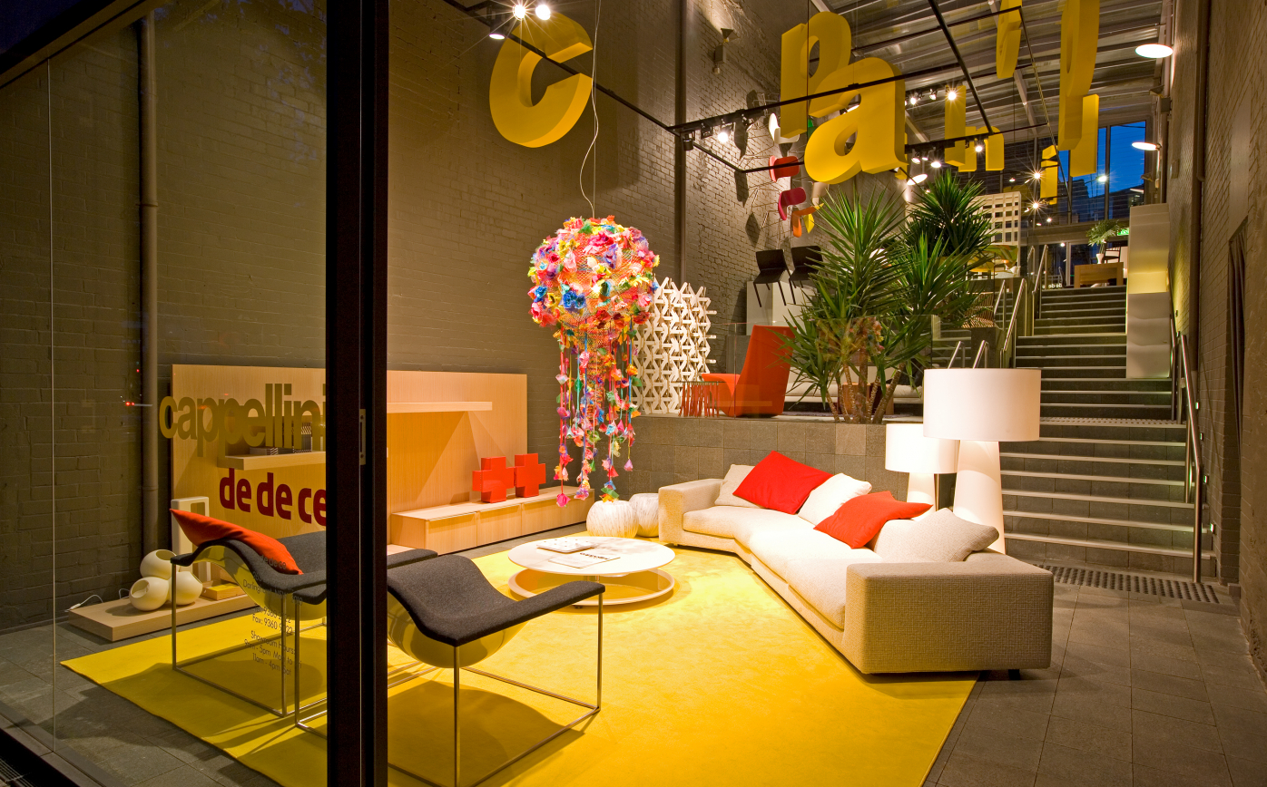Cappelini in dedece Sydney showroom