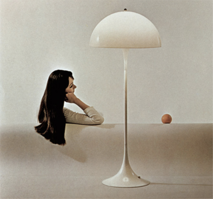 Panthella lamp by Verner Panton